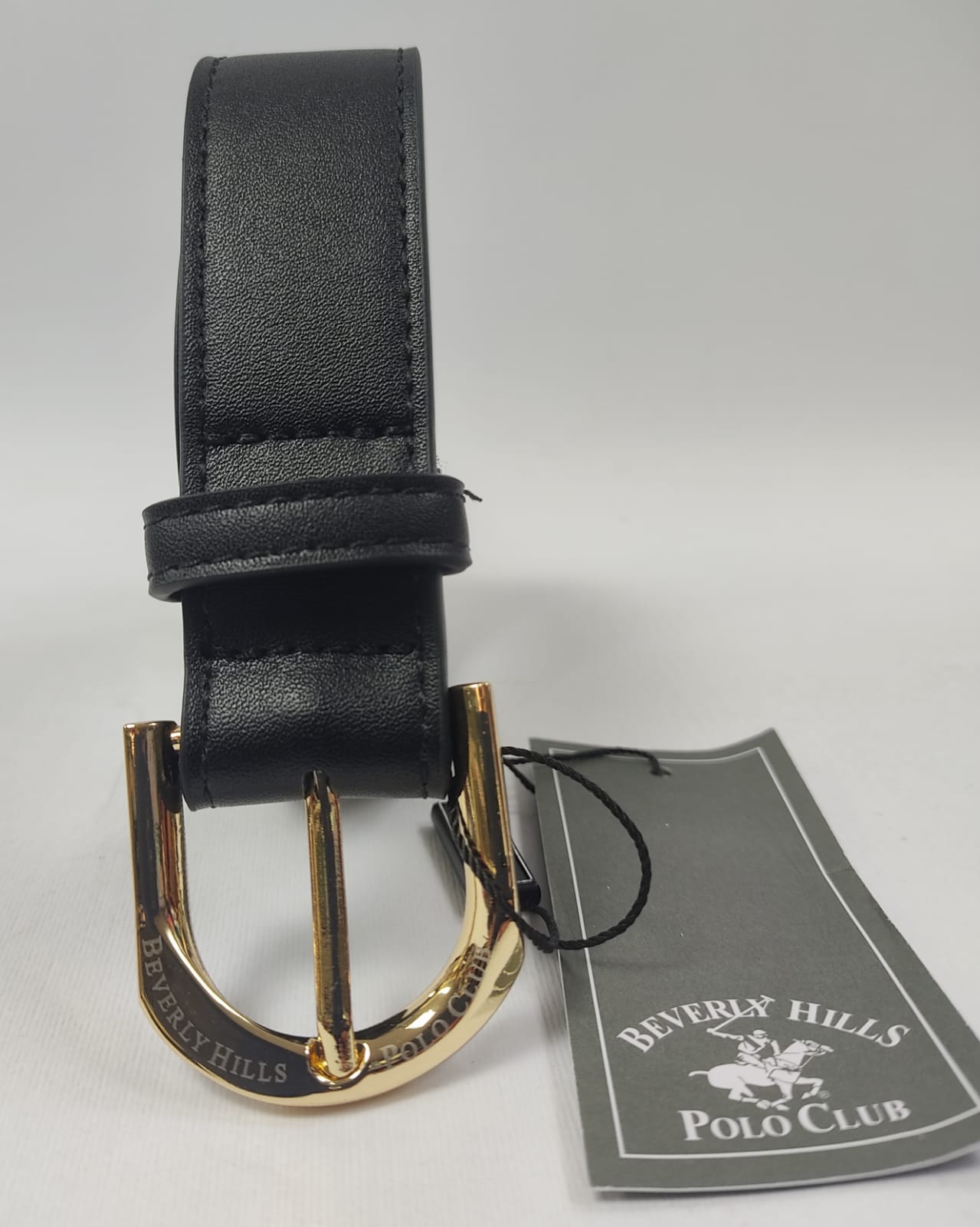 Cintura donna di beverly hills polo club bh-2855 nero/bianco