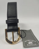 Cintura donna di beverly hills polo club bh-2855 nero/bianco