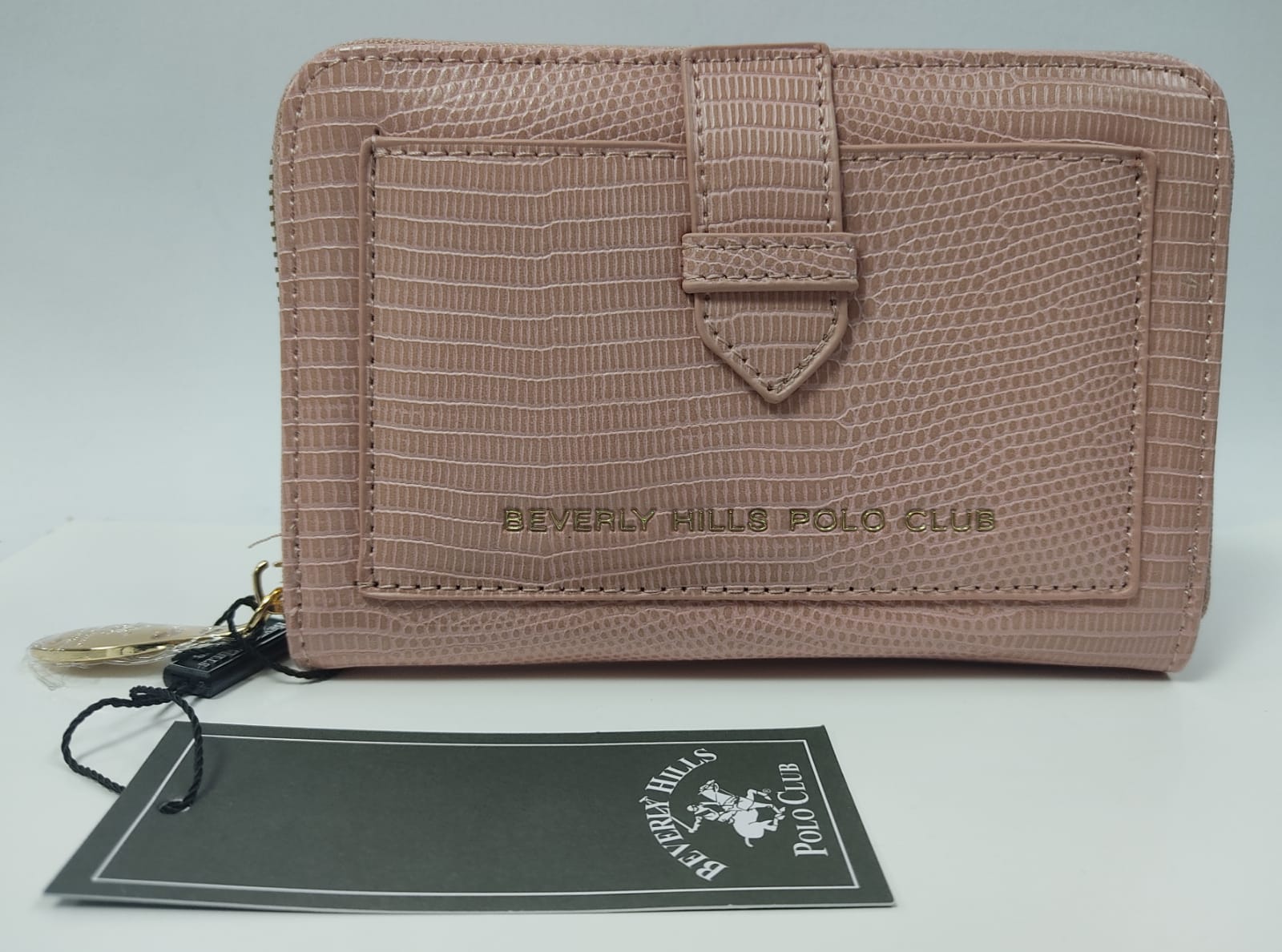 Portafoglio donna di beverly hills polo club bh-2895 cipria/rosso/nero
