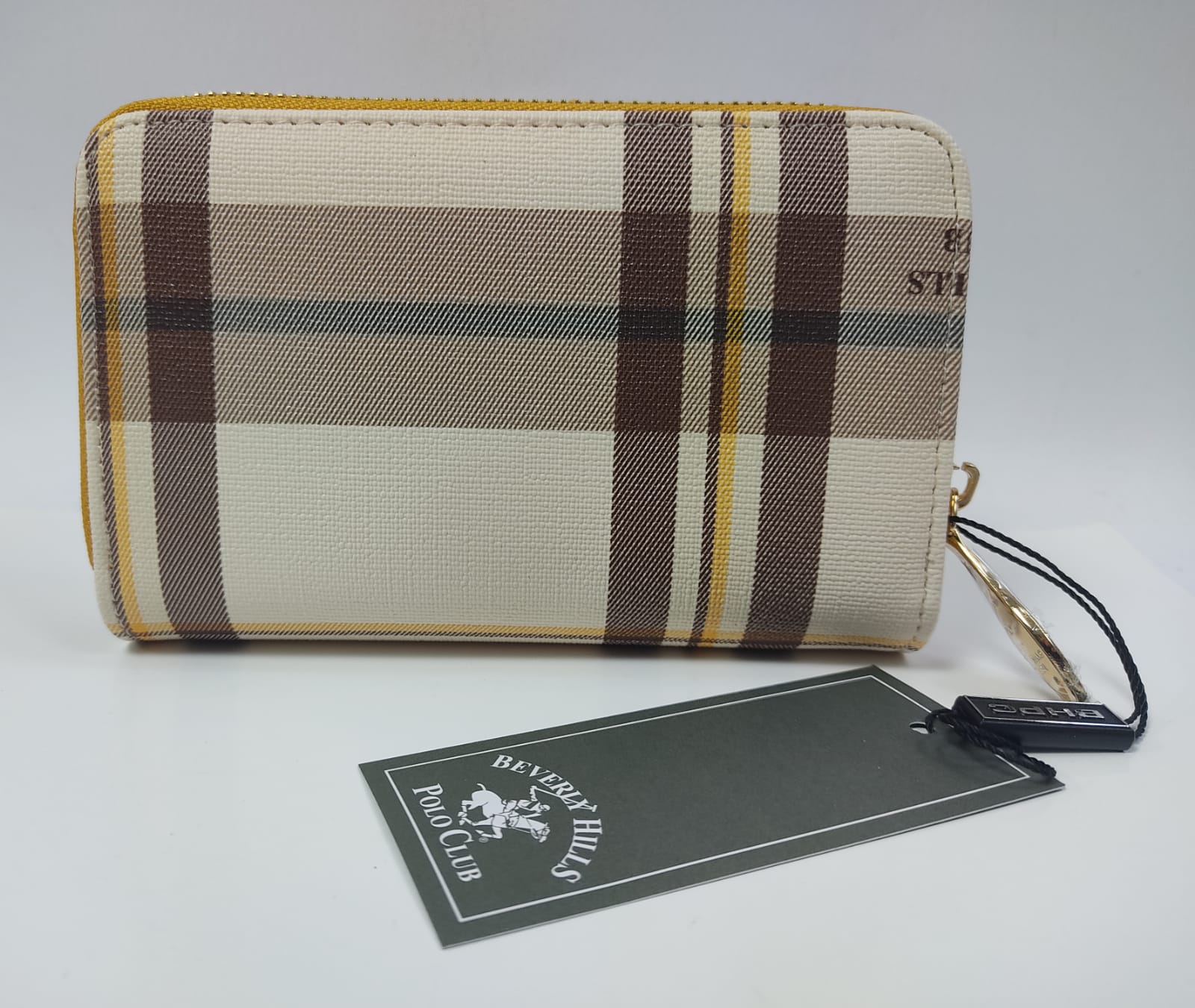 Portafoglio donna di beverly hills polo club bh-2816 nero/cuoio/ocra