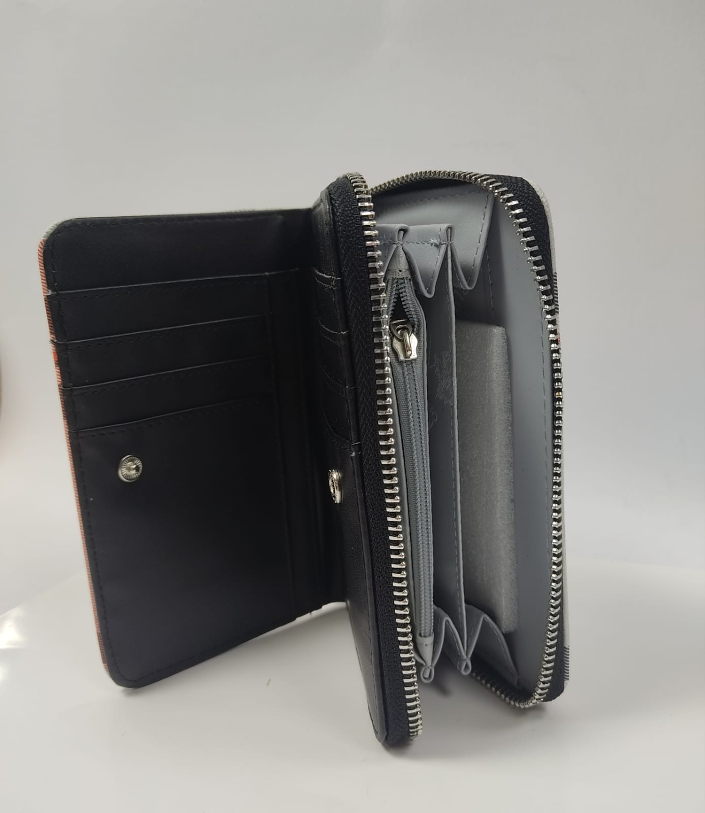 Portafoglio donna di beverly hills polo club bh-2816 nero/cuoio/ocra