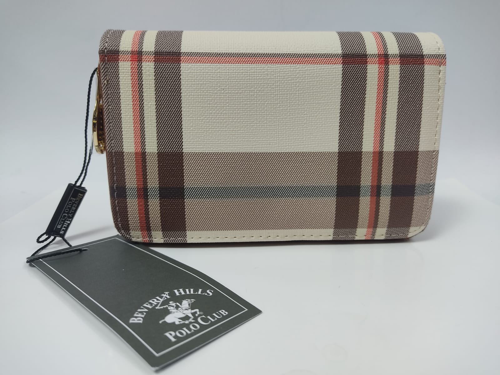 Portafoglio donna di beverly hills polo club bh-2816 nero/cuoio/ocra