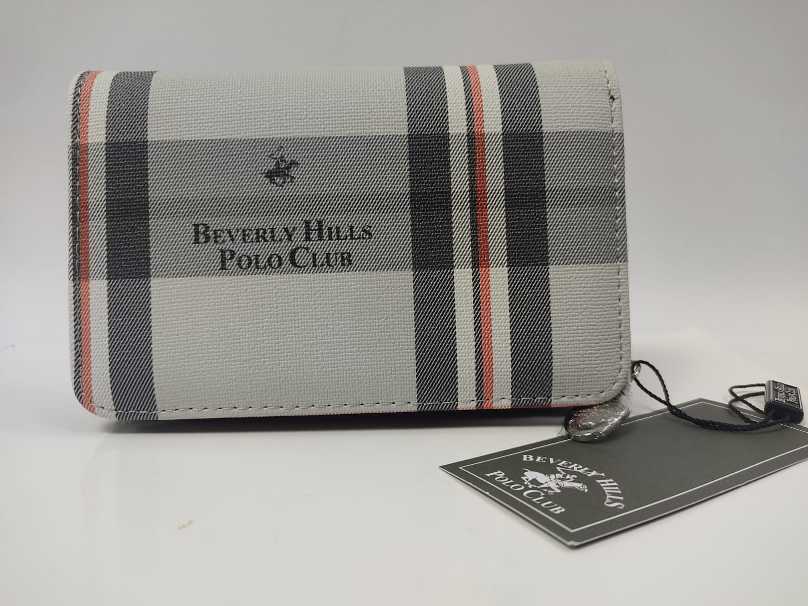 Portafoglio donna di beverly hills polo club bh-2816 nero/cuoio/ocra