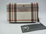 Portafoglio donna di beverly hills polo club bh-2816 nero/cuoio/ocra