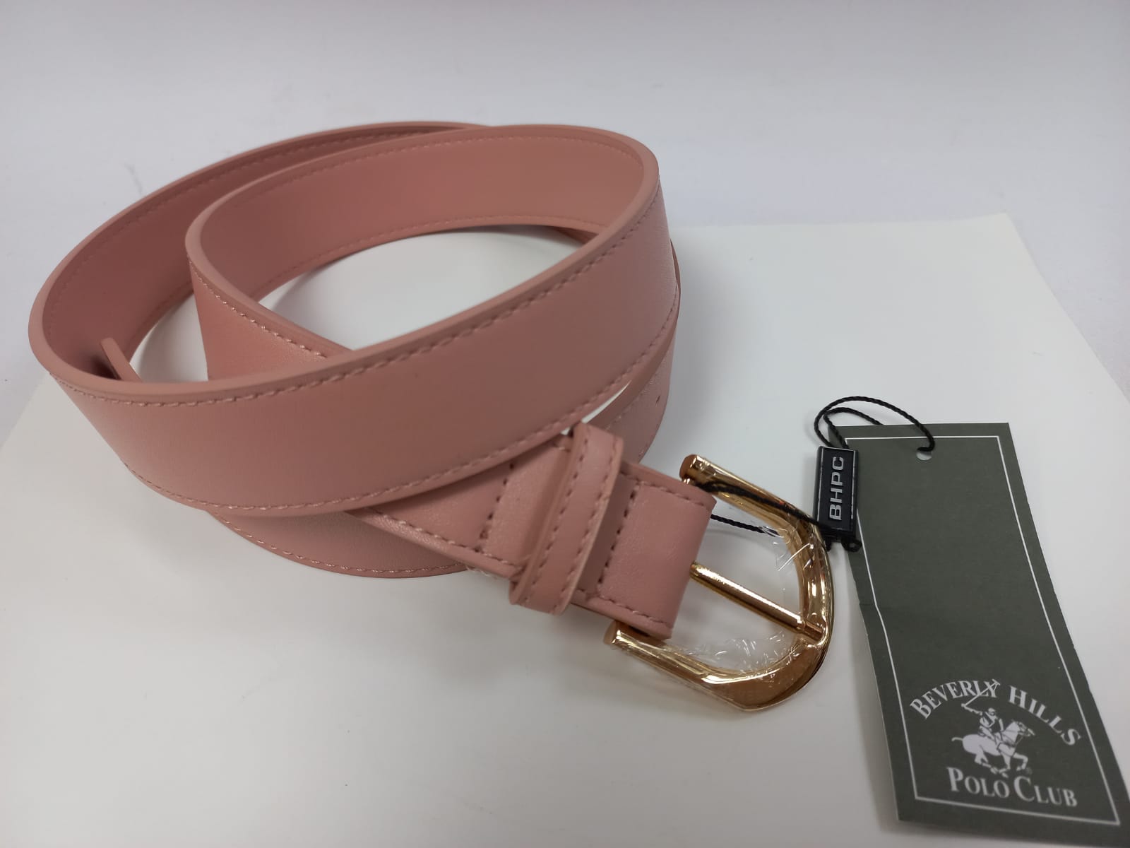 Cintura donna di beverly hills polo club bh-2855 nero/bianco