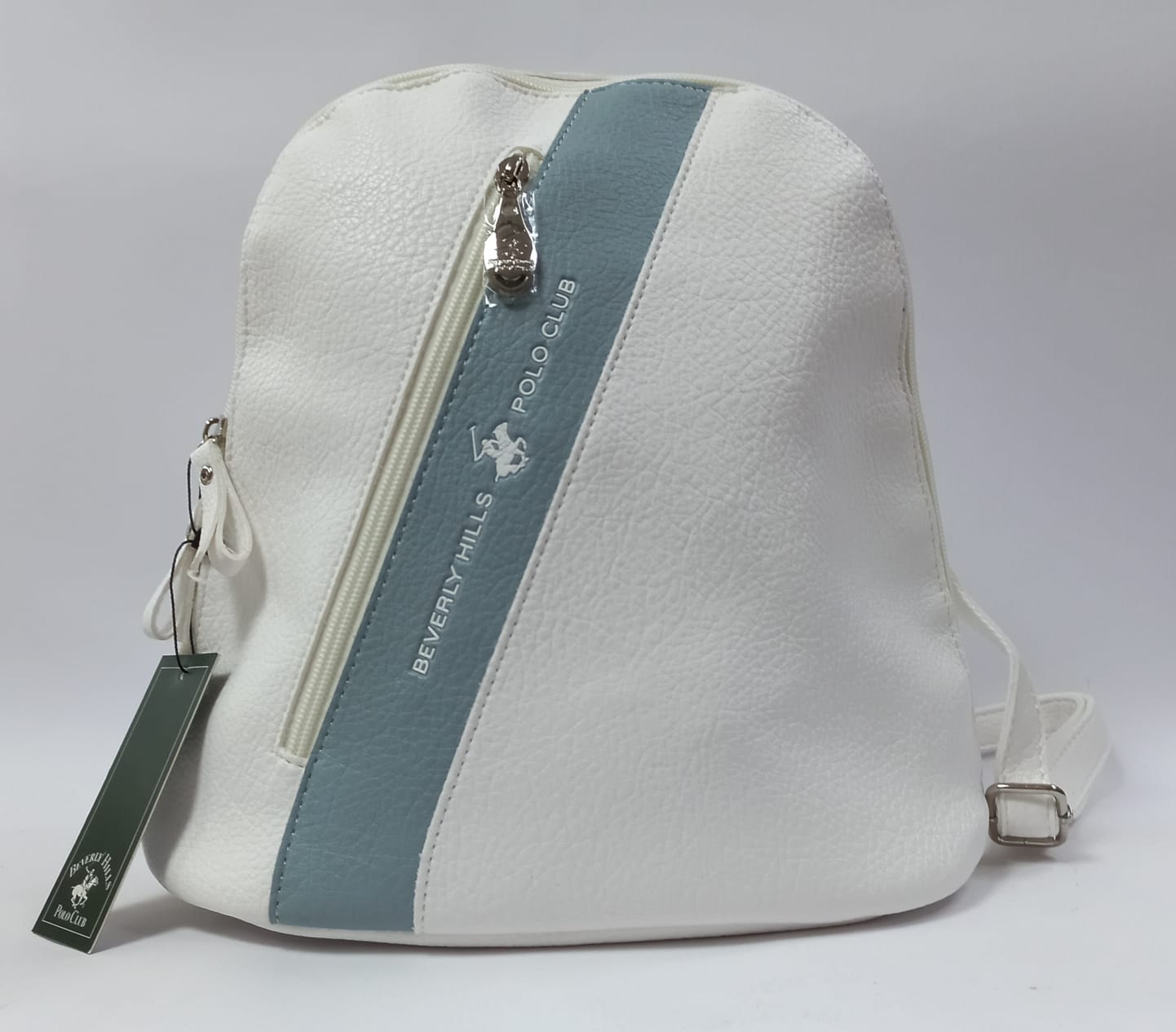 Zaino donna di beverly hills polo club bh-2924 giallo/nero/bianco/ cipria/bianco e celeste