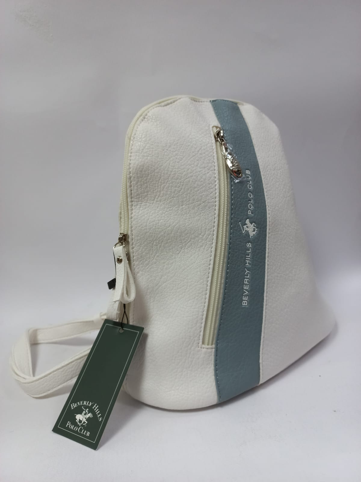 Zaino donna di beverly hills polo club bh-2924 giallo/nero/bianco/ cipria/bianco e celeste