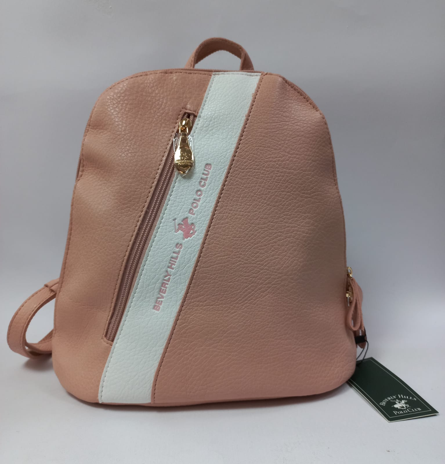 Zaino donna di beverly hills polo club bh-2924 giallo/nero/bianco/ cipria/bianco e celeste