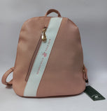 Zaino donna di beverly hills polo club bh-2924 giallo/nero/bianco/ cipria/bianco e celeste