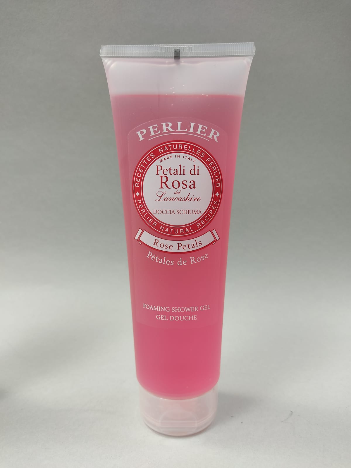 Perlier Doccia Schiuma 250ml fresia/ muschio bianco/ iris blu/ fior d'arancio/petali di rosa/ verbena