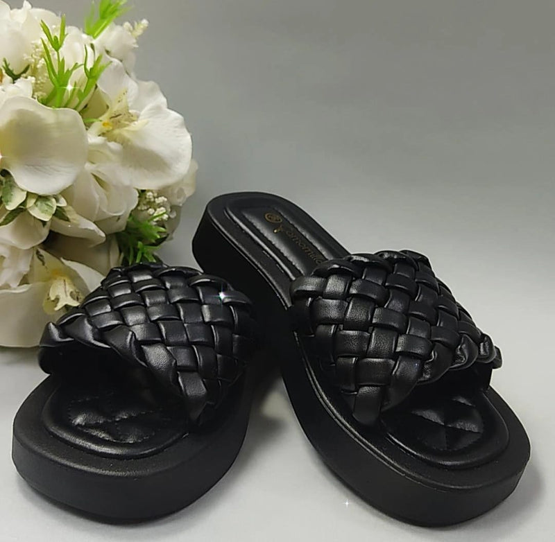 Sliders donna di camomilla milano cod.54263 nero