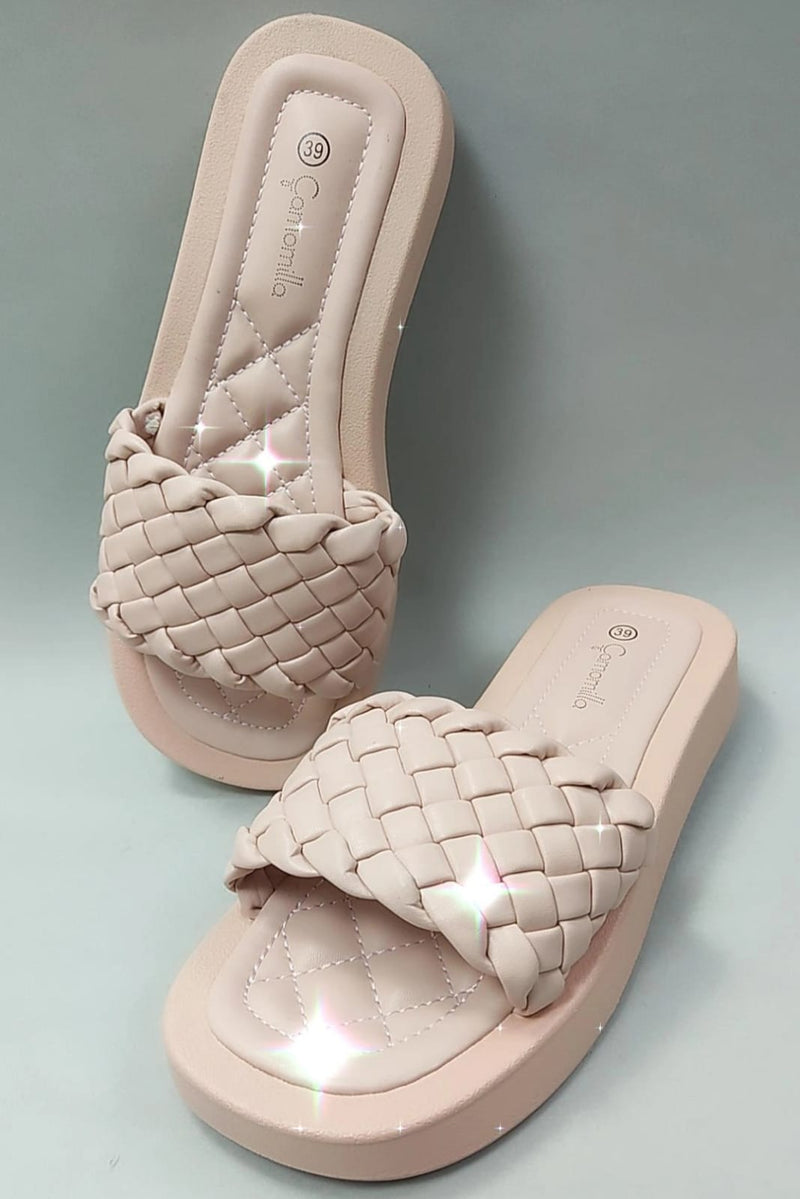 Sliders donna di camomilla milano cod.54265 rosa