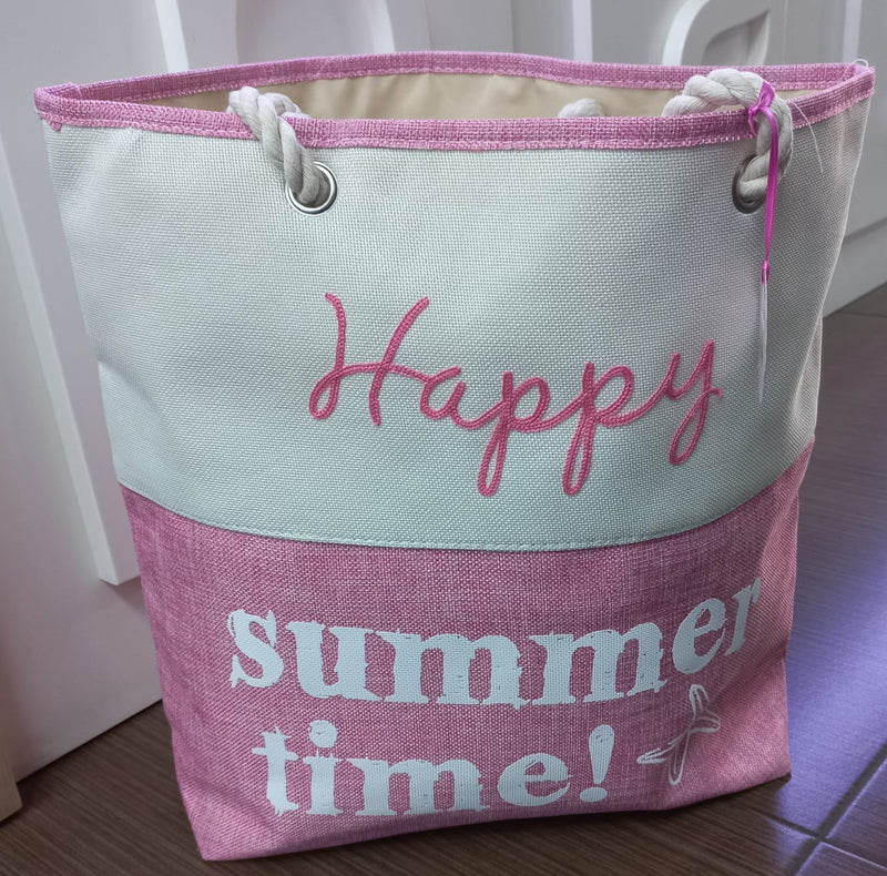 Borsa mare di camomilla milano cod.54418/54419/ 54420 rosa vahine/ blu/ azzurro