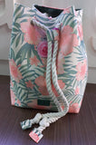 Sacca mare di camomilla milano cod.55490 corallo/ fucsia