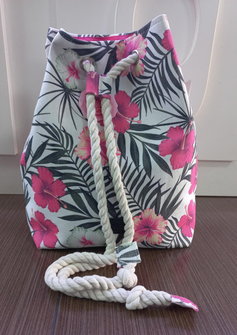 Sacca mare di camomilla milano cod.55490 corallo/ fucsia