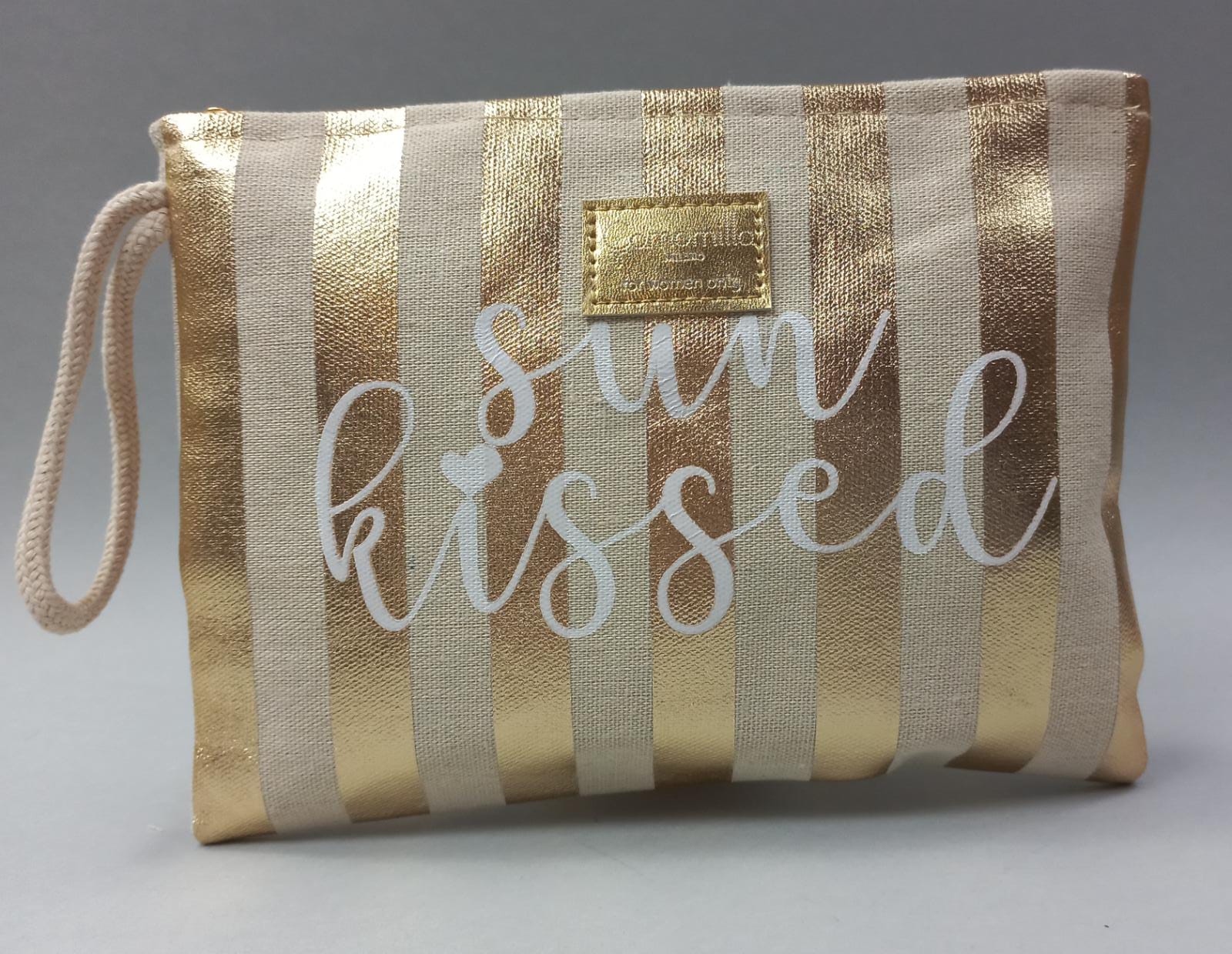 Pochette di camomilla milano cod.54390 oro/ argento