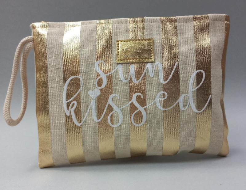 Pochette di camomilla milano cod.54390 oro/ argento