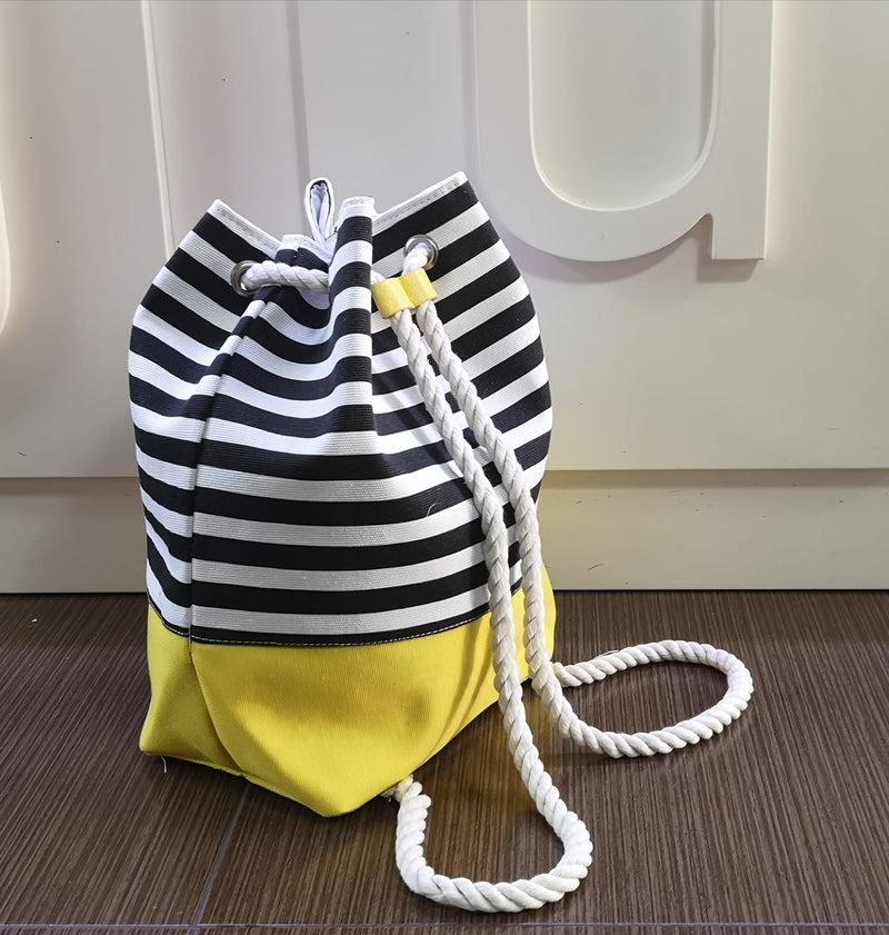 Sacca mare a righe cod.55188 di camomilla milano