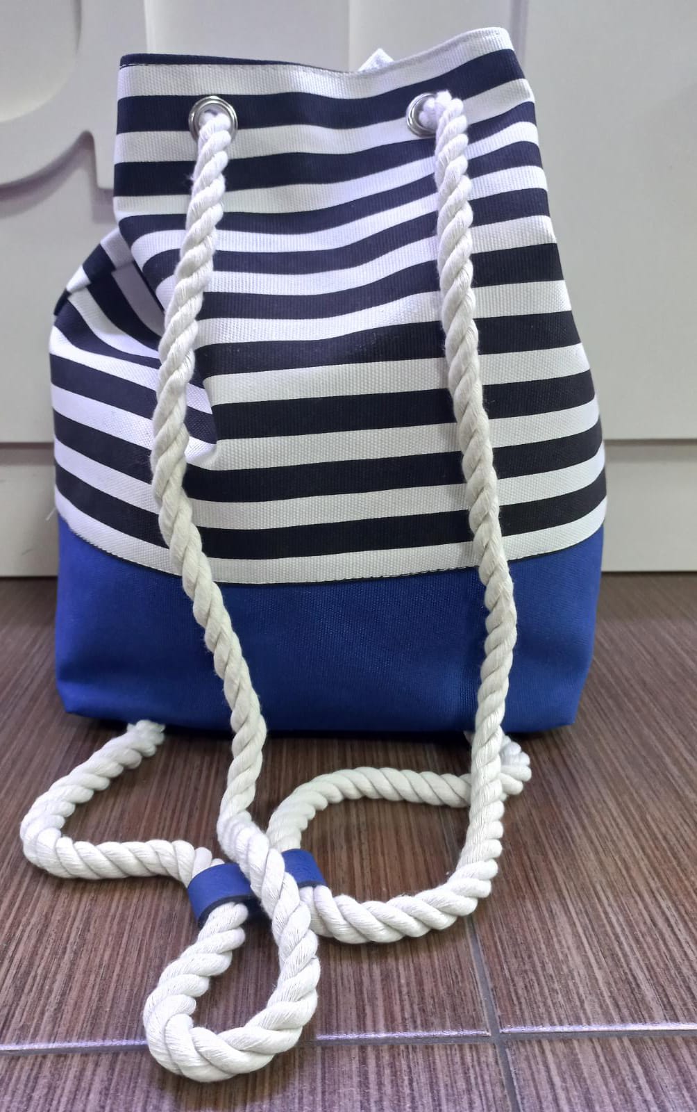 Sacca mare a righe cod.55188 di camomilla milano