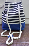Sacca mare a righe cod.55188 di camomilla milano