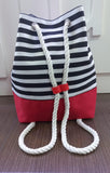 Sacca mare a righe cod.55188 di camomilla milano