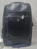 Zaino in Ecopelle da Uomo BEVERLY HILLS POLO CLUB - Nero/Black/ blu BH-1183