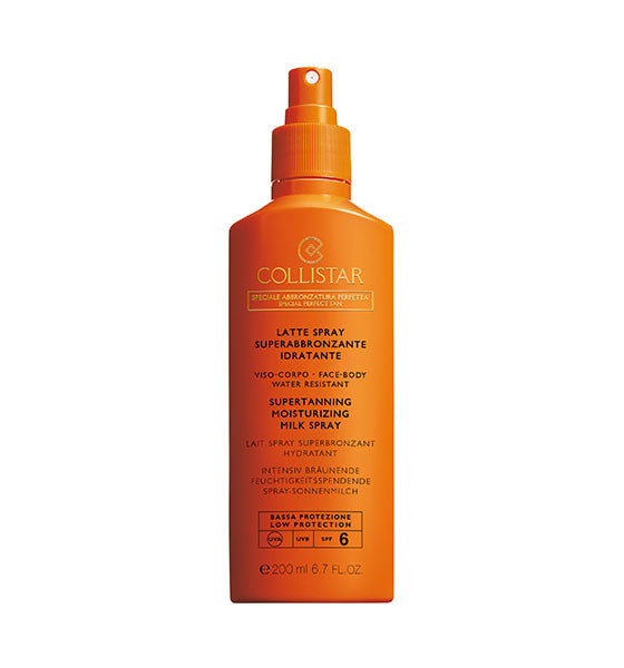 COLLISTAR LATTE SPRAY SUPERABBRONZANTE IDRATANTE SPF 10/ spf 20/ s0f 30 da 200ml