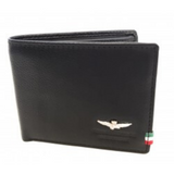 Aeronautica Militare Portafoglio uomo piccolo AM101 vera pelle