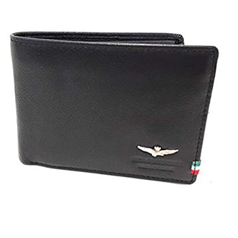 Aeronautica Militare Portafoglio uomo piccolo AM100 vera pelle