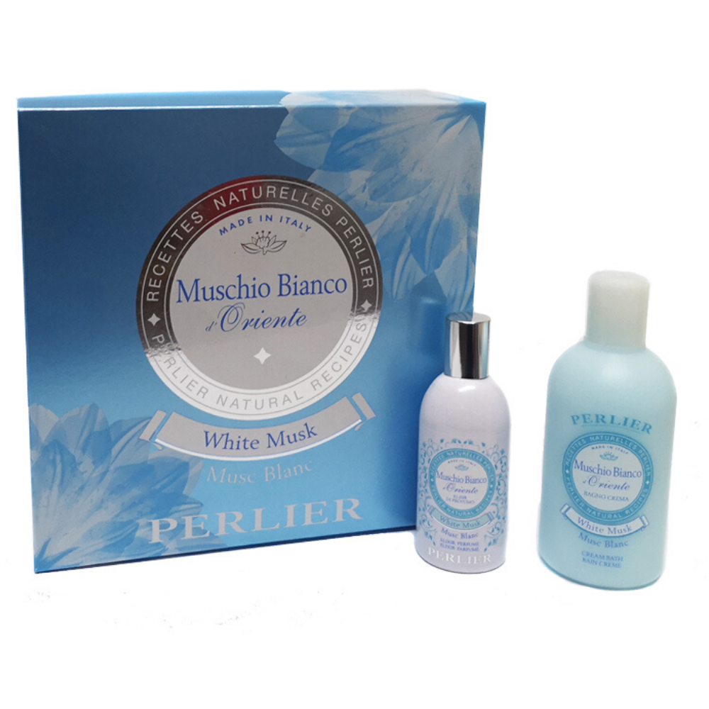 KIT Cofanetto PERLIER -  Bagnoschiuma 500ml + Profumo 100ml
