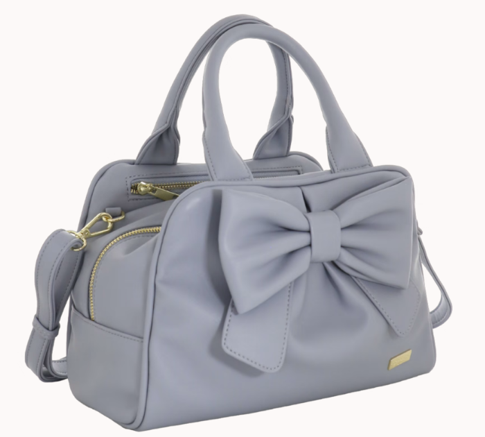 Borsa a mano ribbon camomilla milano cod.60411 col. gialla/azzurra/blu/bianca