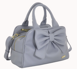 Borsa a mano ribbon camomilla milano cod.60411 col. gialla/azzurra/blu/bianca