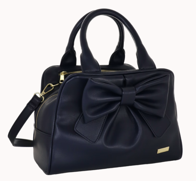 Borsa a mano ribbon camomilla milano cod.60411 col. gialla/azzurra/blu/bianca