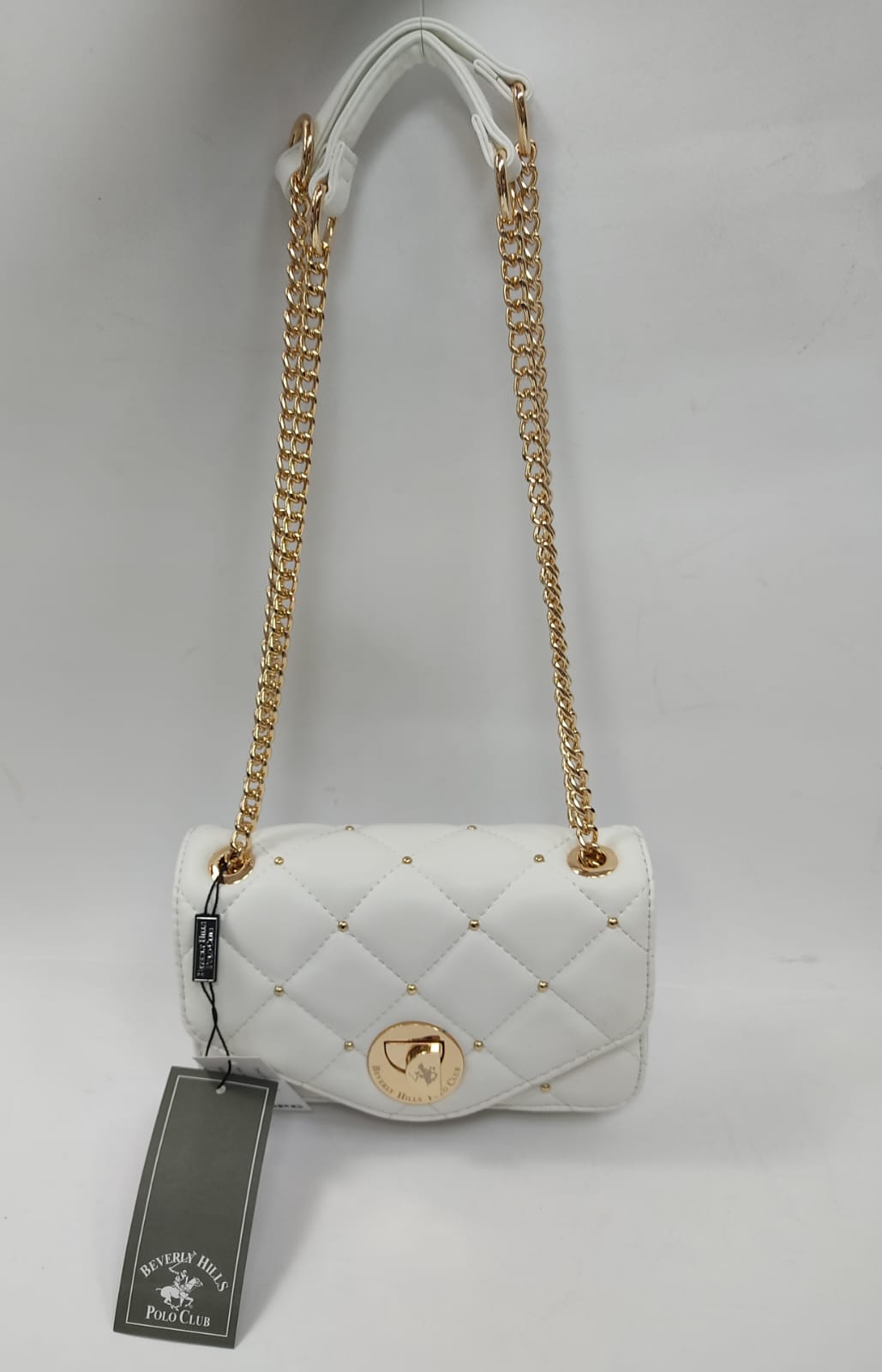 Borsa donna beverly hills polo club art BH-2400 ,COLORI:CIPRIA,NERO,BIANCO.ARGENTO