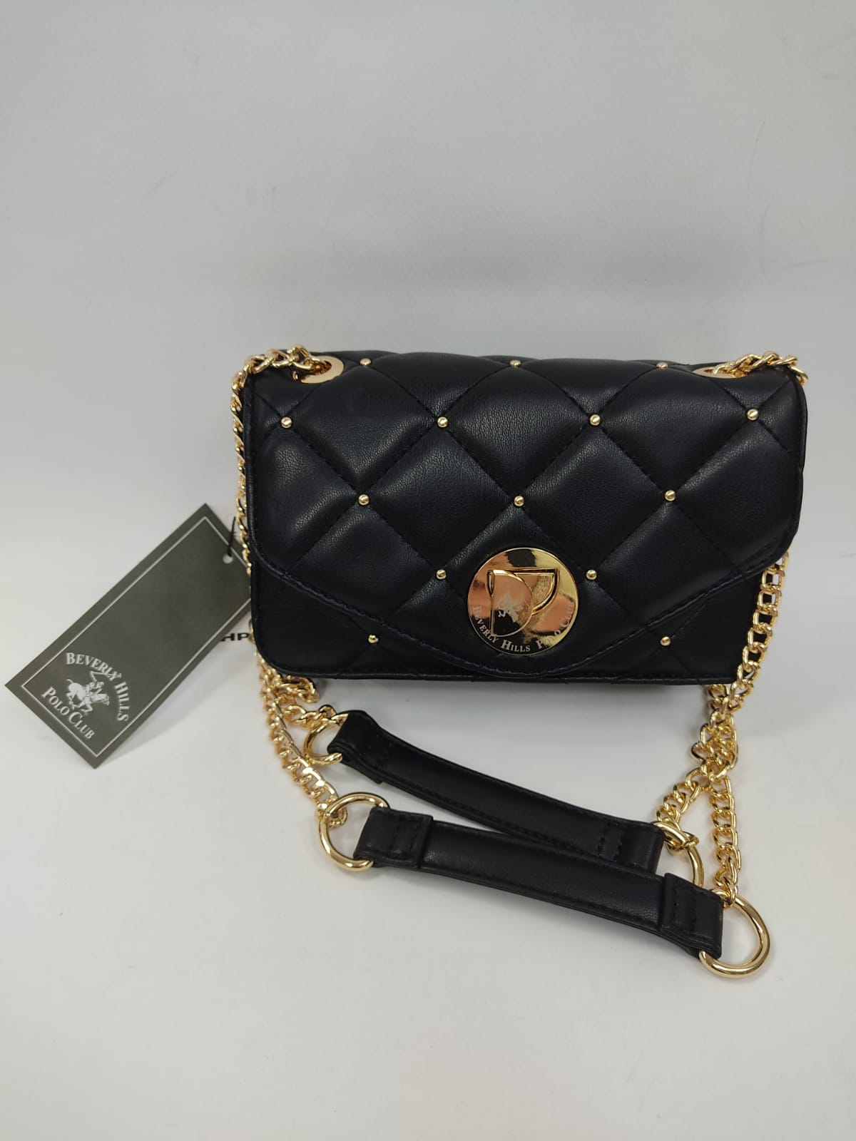 Borsa donna beverly hills polo club art BH-2400 ,COLORI:CIPRIA,NERO,BIANCO.ARGENTO