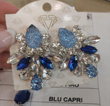 ORECCHINI TRIK BIJOUX ART B31 BLU CAPRI