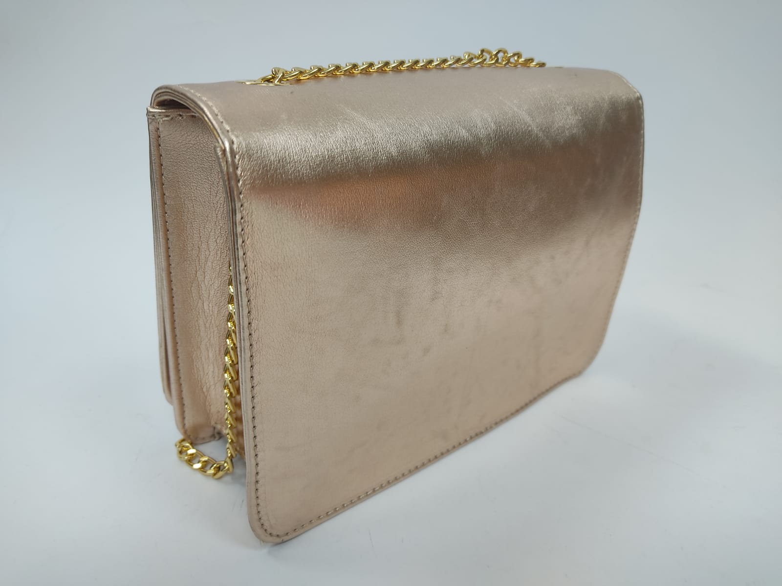 BORSA TRIK BIJOUX CON PATTINA NERO,ORO-ROSA