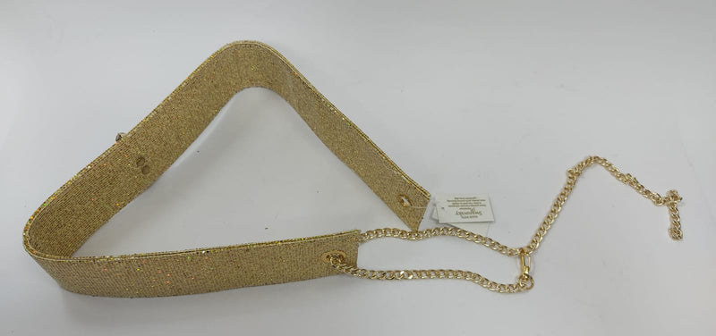 CINTURA TRIK BIJOUX GLITTER ORO