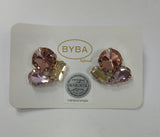 ORECCHINI BYBA BIJOUX DO37723 CIPRIA/ROSA/ORO
