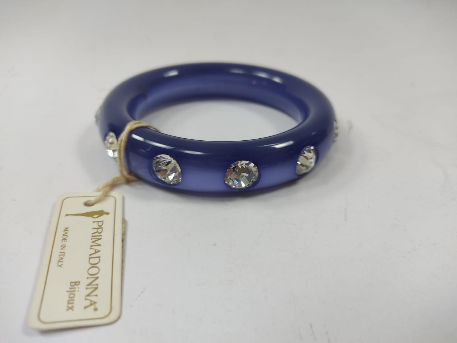 BRACCIALE RIGIDO PRIMADONNA BIJOUX STRASS E RESINA