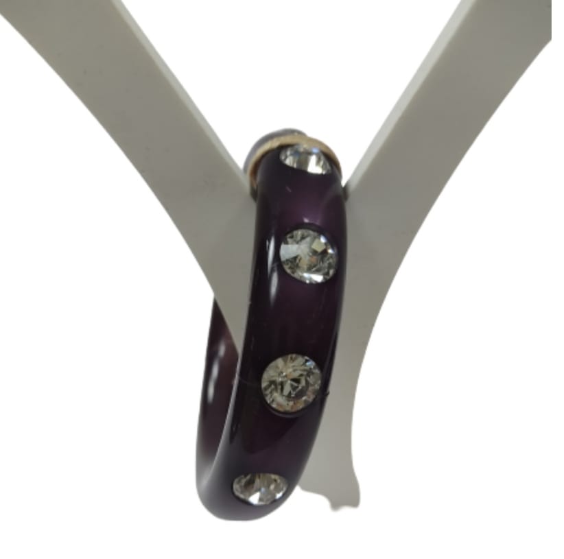 BRACCIALE RIGIDO PRIMADONNA BIJOUX STRASS E RESINA