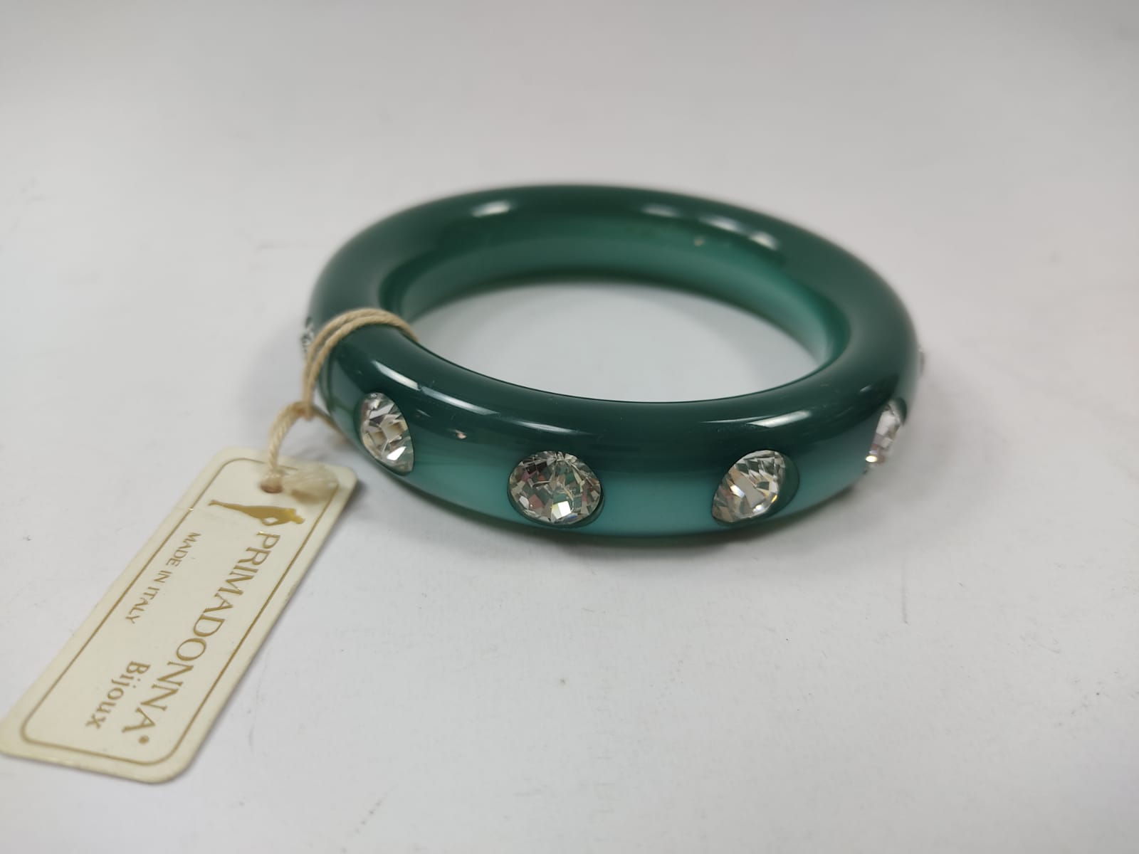 BRACCIALE RIGIDO PRIMADONNA BIJOUX STRASS E RESINA