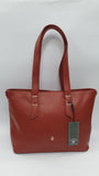 borsa Polo Club da donna a spalla e a tracolla BH-2690 mattone/ nero