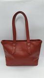 borsa Polo Club da donna a spalla e a tracolla BH-2690 mattone/ nero