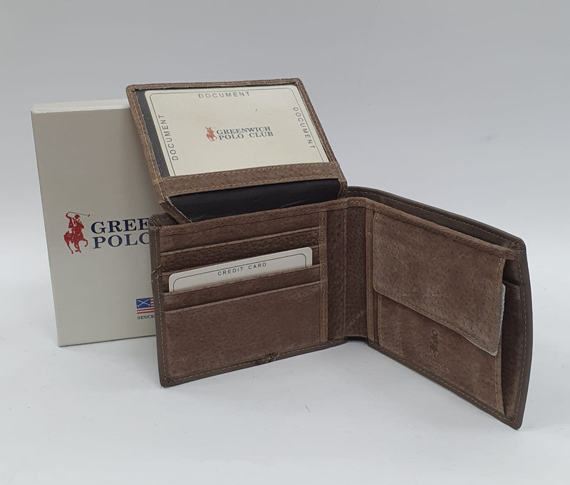 Portafoglio uomo greenwich royal club PG16S-921-01BEIGE