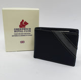Portafoglio uomo Greenwich royal polo GR19S-956-04 Nero/ testa di Moro