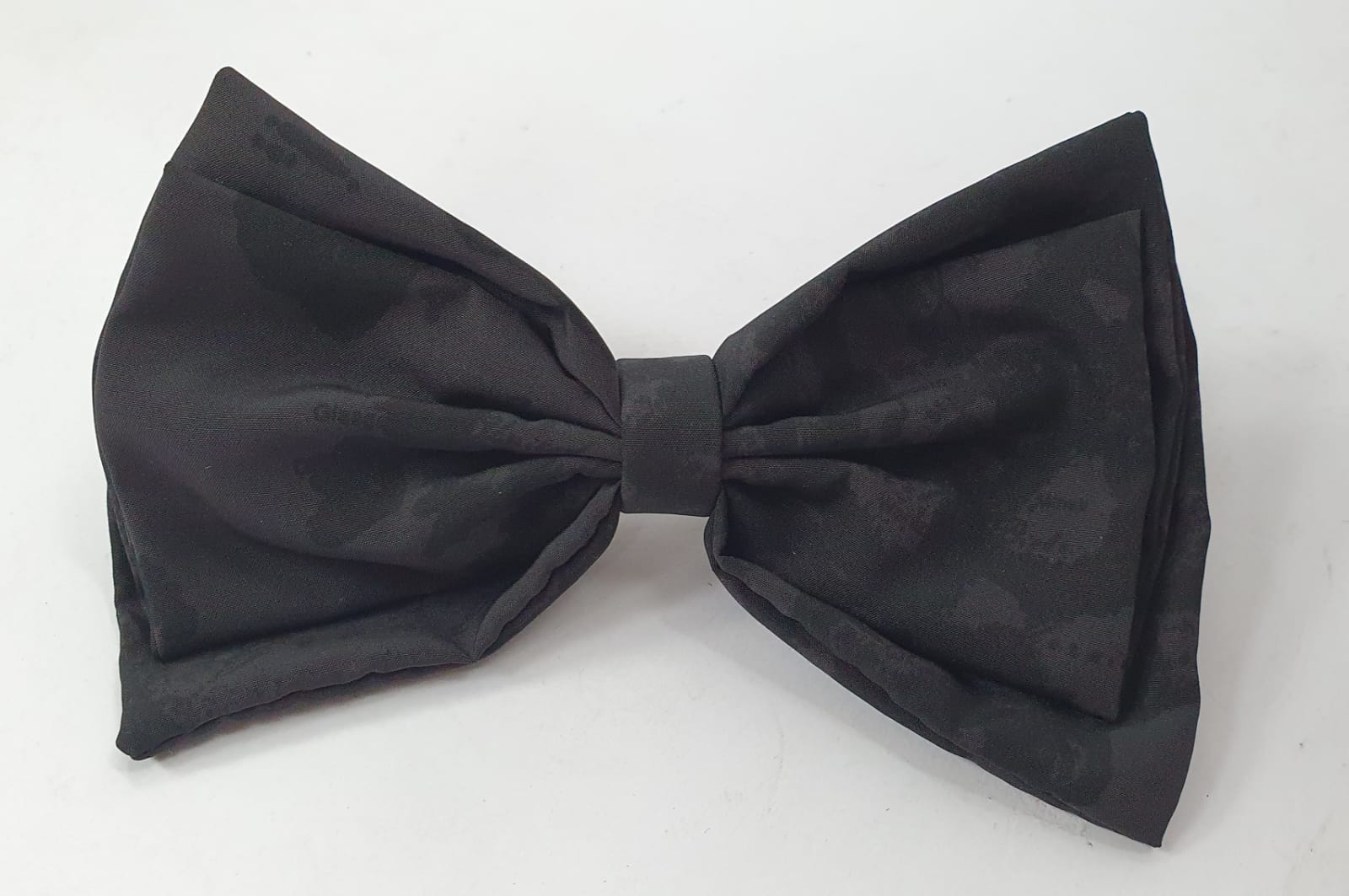 Fermaglio Magnetic di alviero Martini con fiocco morbido grande  Nero/ blu/ Viola