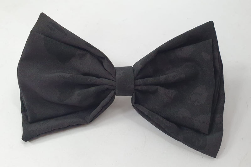 Fermaglio Magnetic di alviero Martini con fiocco morbido grande  Nero/ blu/ Viola