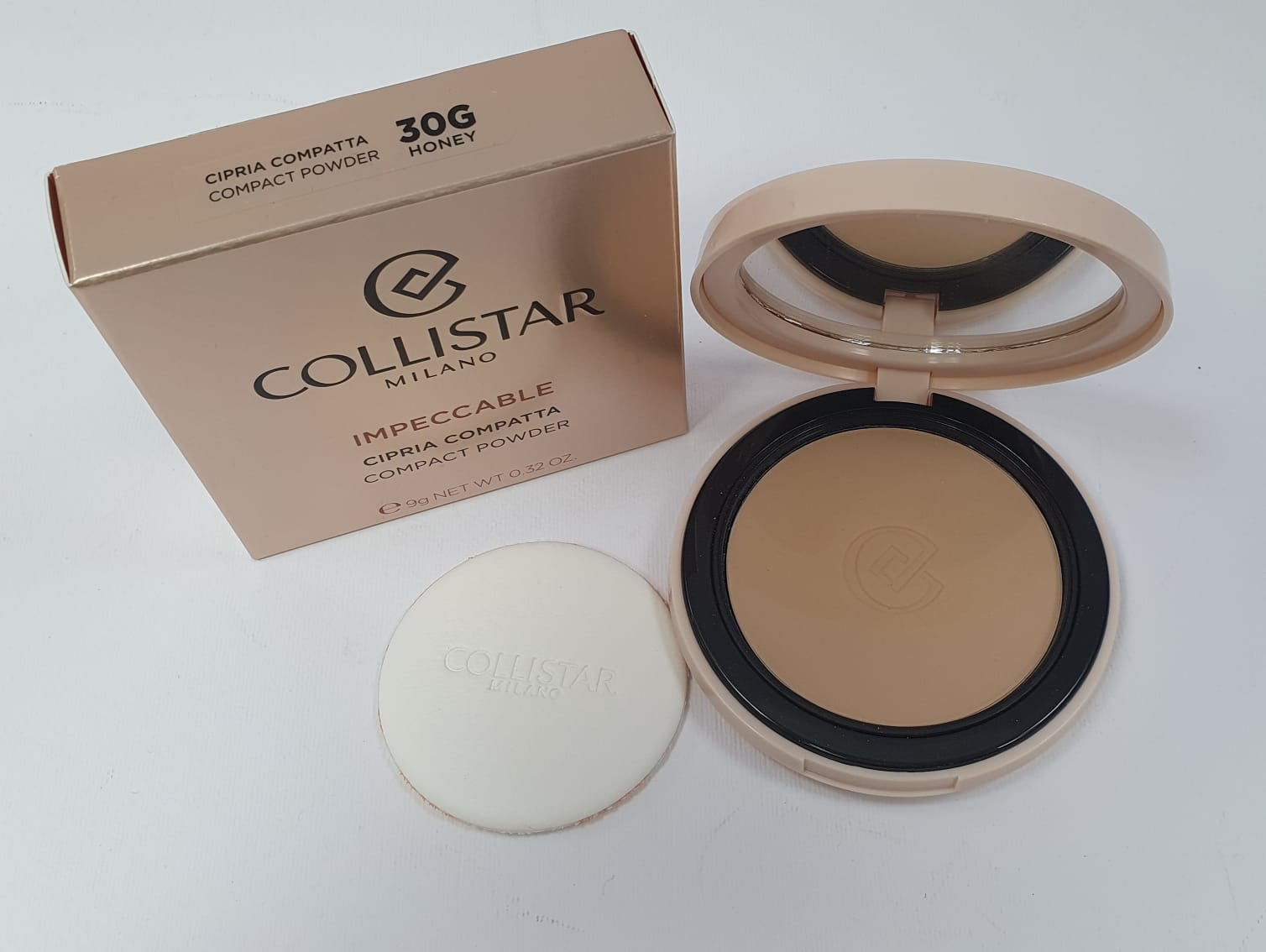 Cipria Compatta Collistar linea Impeccabile  10N/20G/30G/40R/50N/60G