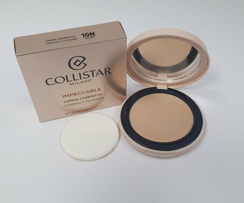 Cipria Compatta Collistar linea Impeccabile  10N/20G/30G/40R/50N/60G